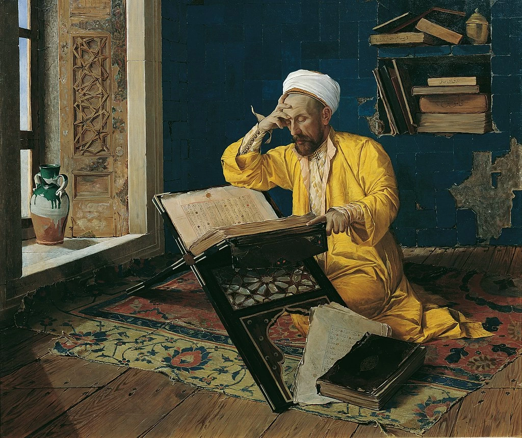 Teologo musulmano che legge il Corano - Kunsthistorisches Museum